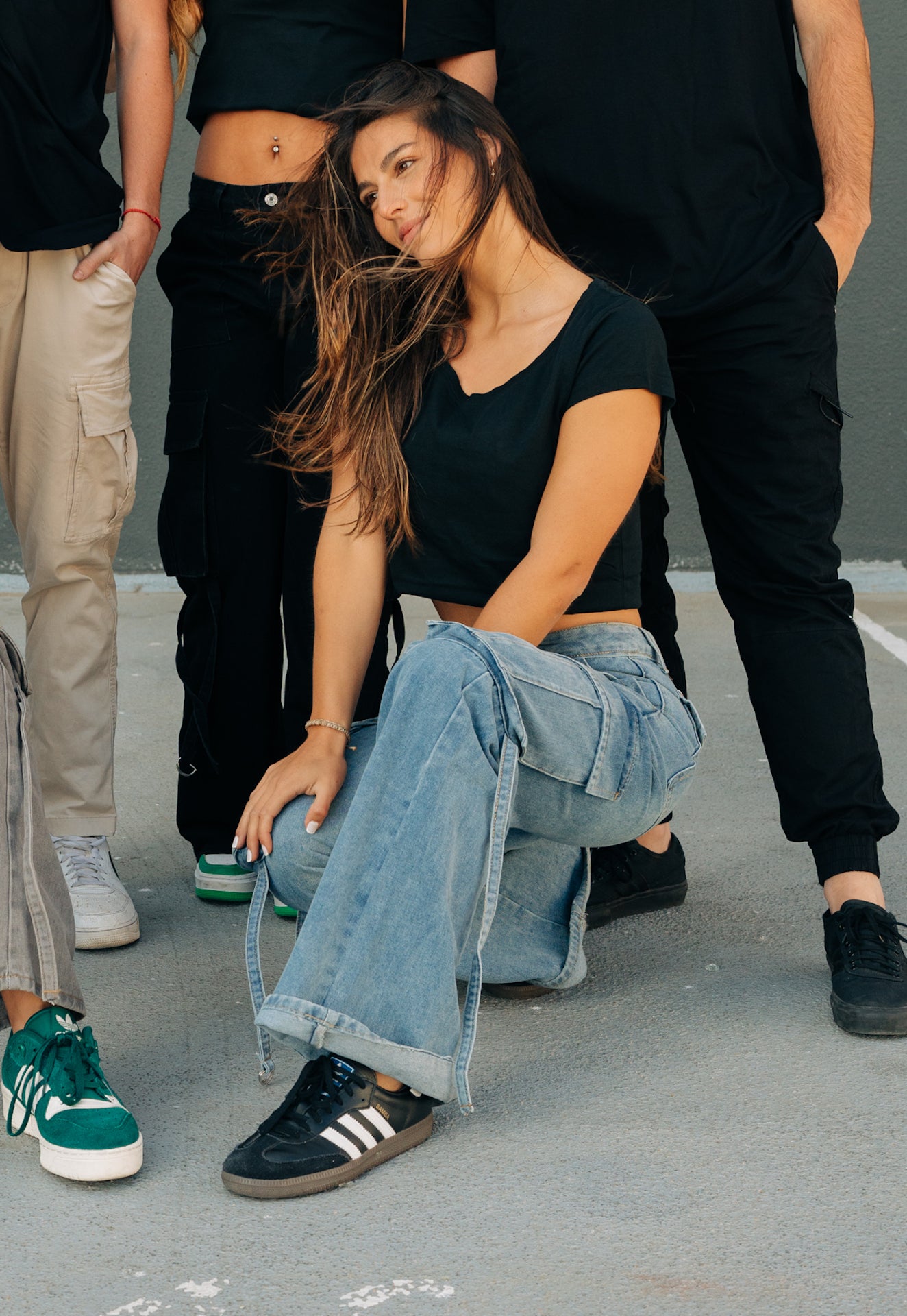 Polera Negra básica