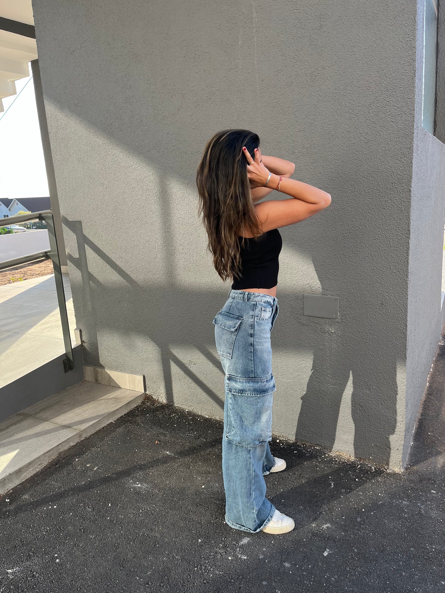 Cargo Jeans 00´s Azul